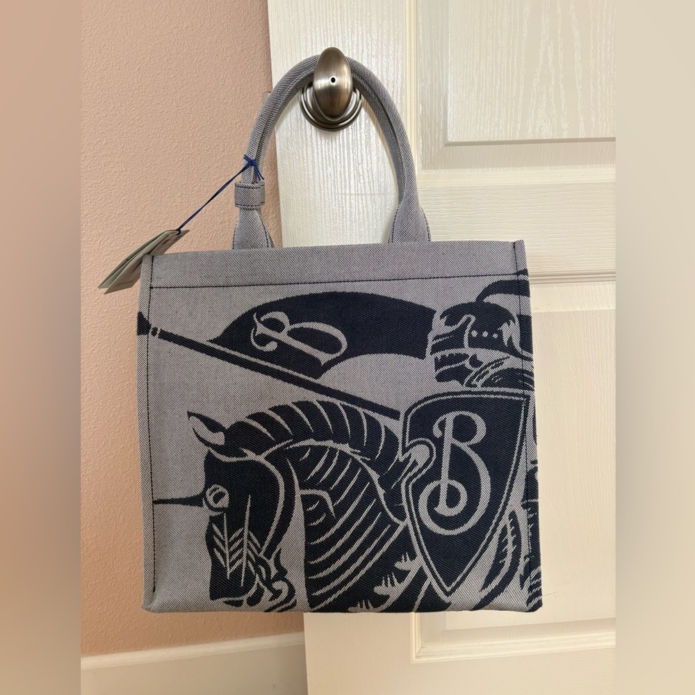 Burberry EKD canvas tote - NWT